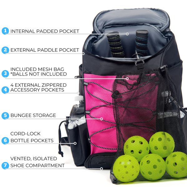 Athletico 35L Pickleball Pickler Backpack - Image 6